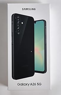 SAMSUNG Galaxy A26 256GB 8GB 256GB Black (SM-A266BZKCEUE) – Italian, Hungarian, Polish, Romanian, Austrian and Swiss versi…