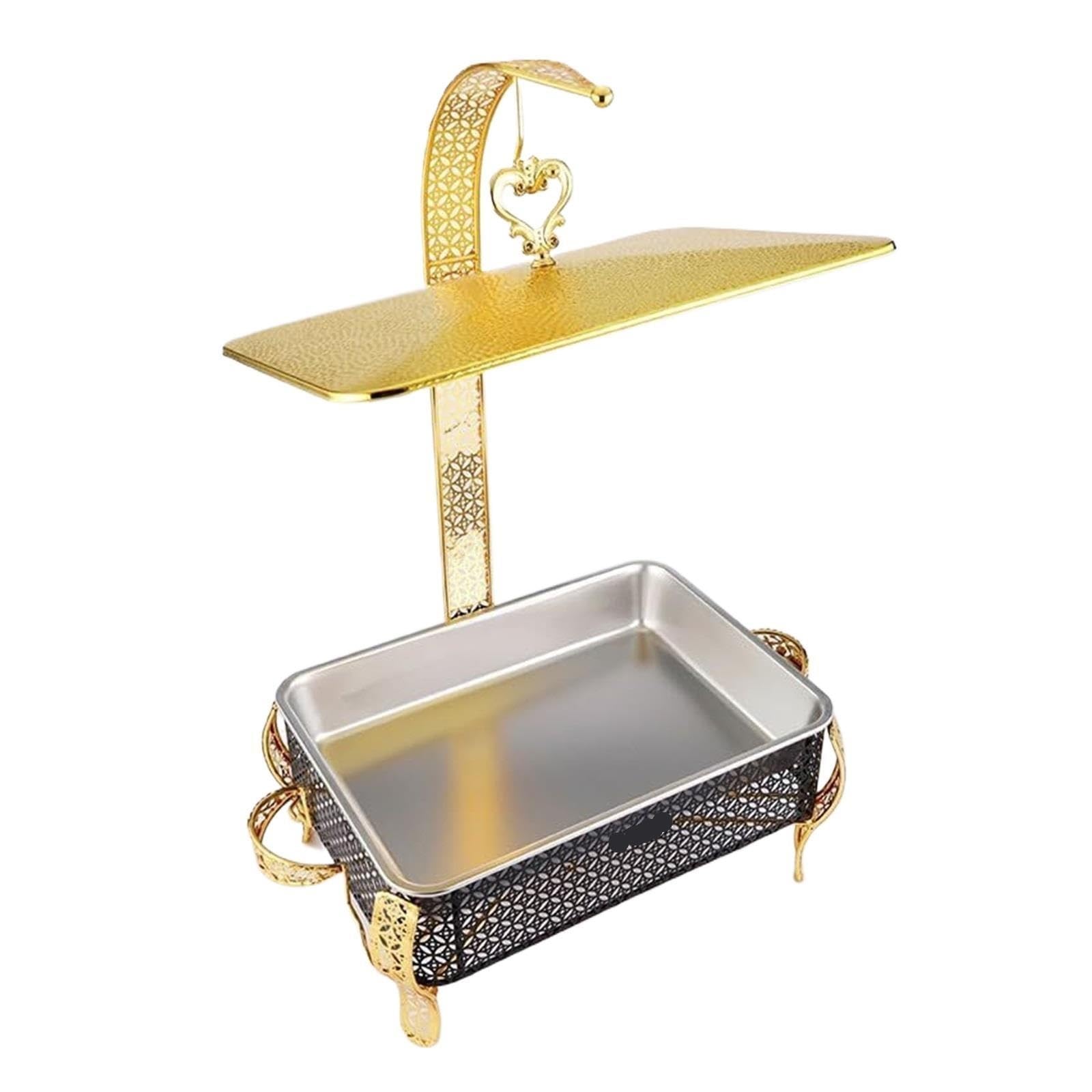 Cesta Hueca con Clips for Calentar Platos