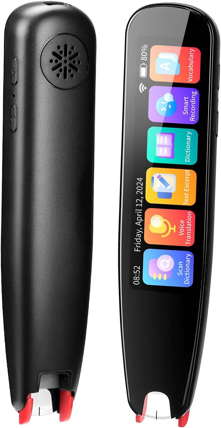 SVANTTO S2 Reader Translator Pen Scanner, Text to Speech...