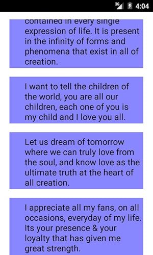 Popular Quotes by Michael Jackson
