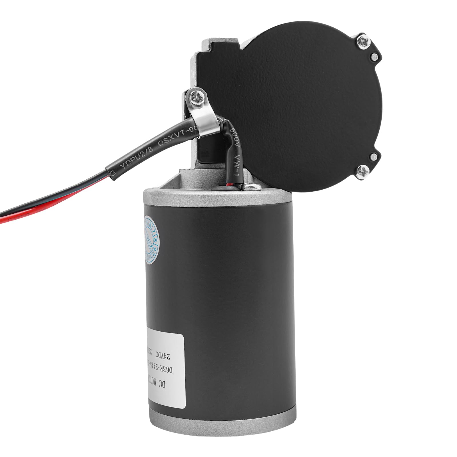 Motor de engranaje de 24 V CC, 45 W, alto par, limpiaparabrisas, engranaje síncrono eléctrico
