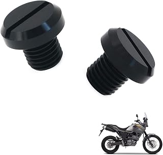 2PCS motorcycle mirror plugs, Compatible with Yamaha XT660Z Tenere ABS,Motorcycle rearview mirror plug blind plug tuning accessories