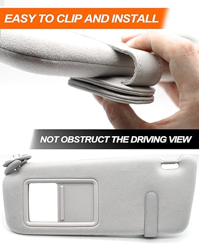 Miniatura 4 de EYANBIS Soporte magnético para lentes de sol para automóvil, gancho magnético de cuero para lentes de sol para visera de automóvil, organizador de