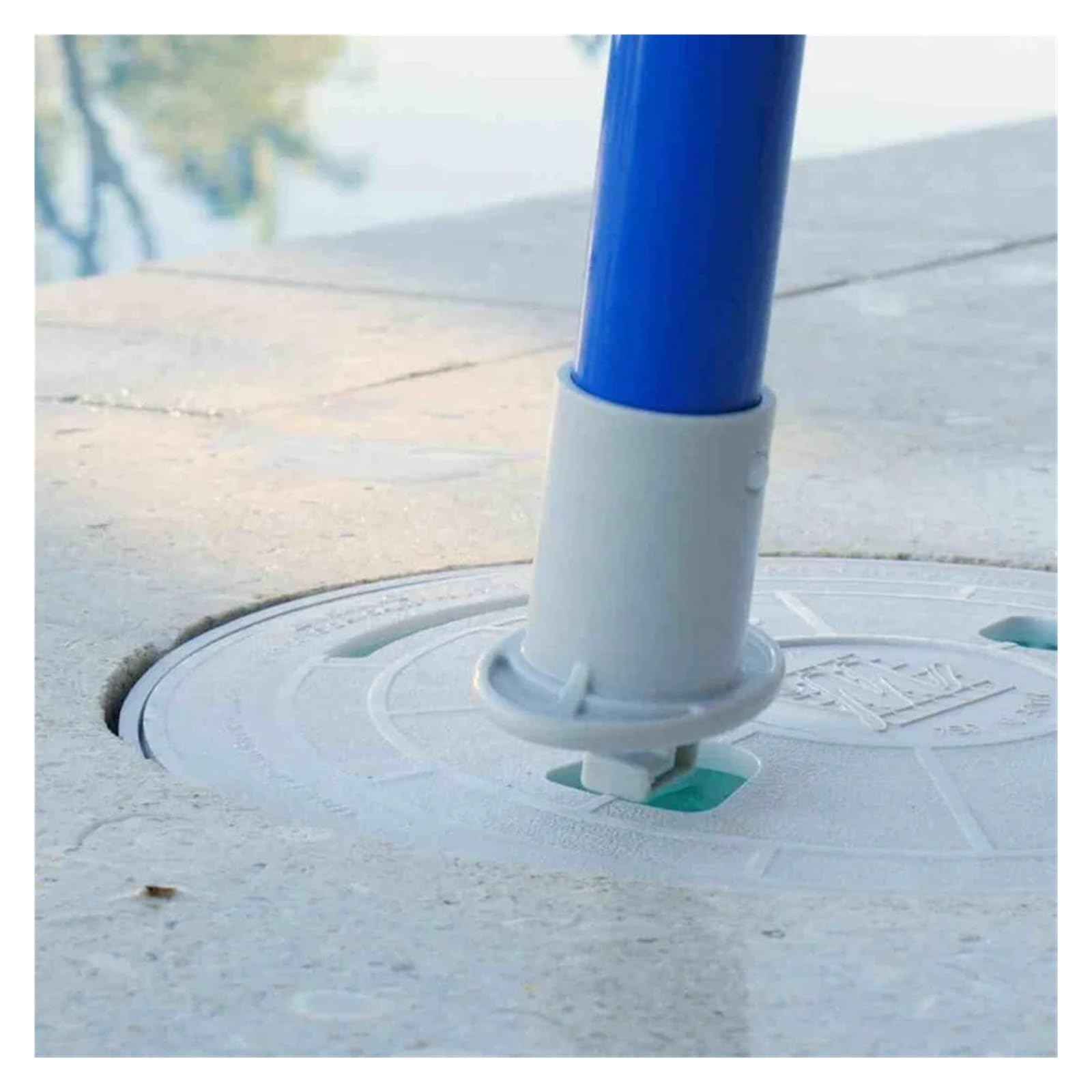 Aspiradora de Canasta for Skimmer de Piscina, Herramienta inalámbrica, Manos Libres, Segura for Eliminar residuos, sin Necesidad de agacharse
