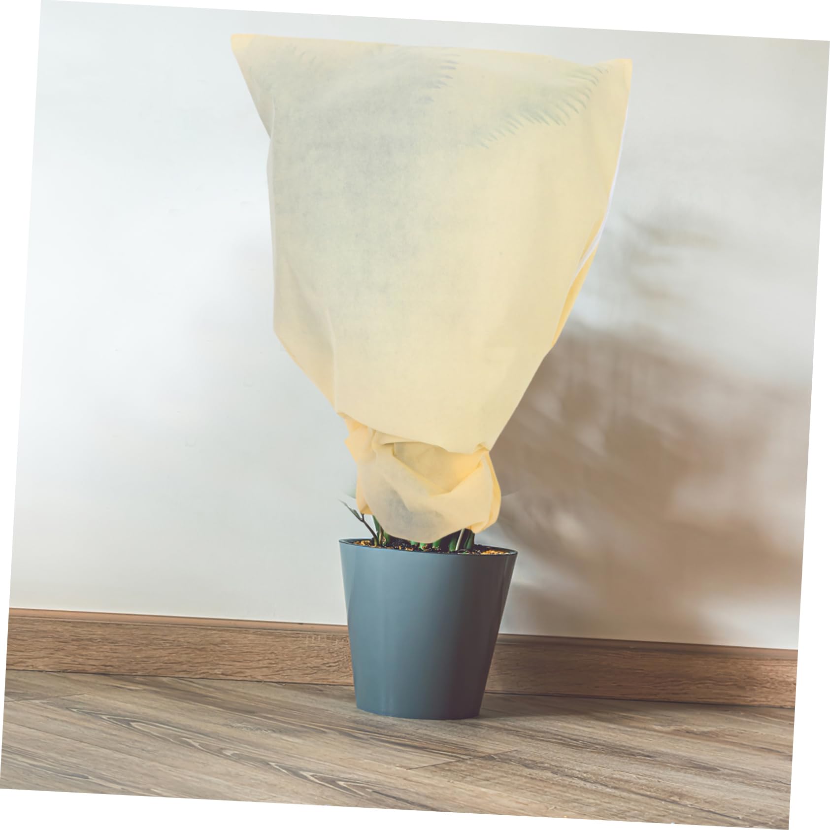 Abaodam 2pezzi Coperture Riutilizzabili per Piante da Esterno Protezione per Arbusti da e Piante in con Coulisse per Inverno e Freddo Realizzate in Stoffa Traspirante