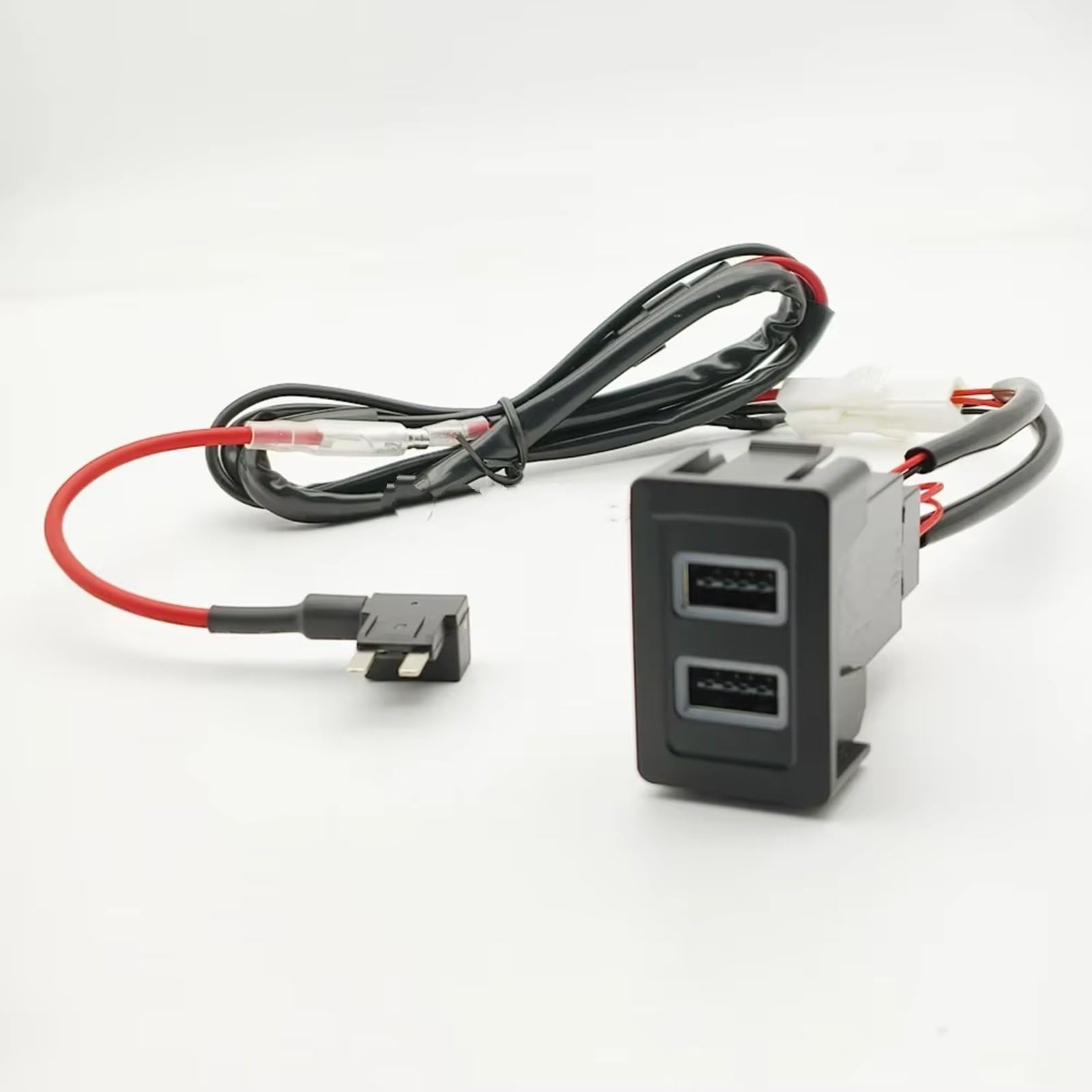 Auto Porta USB Centro Compatibile Con Suzuki Per SX4 Per Swift 12V Veloce Caricatore Doppia Presa QC3.0 Adattatore Di Alimentazione Di Ricarica Presa USB