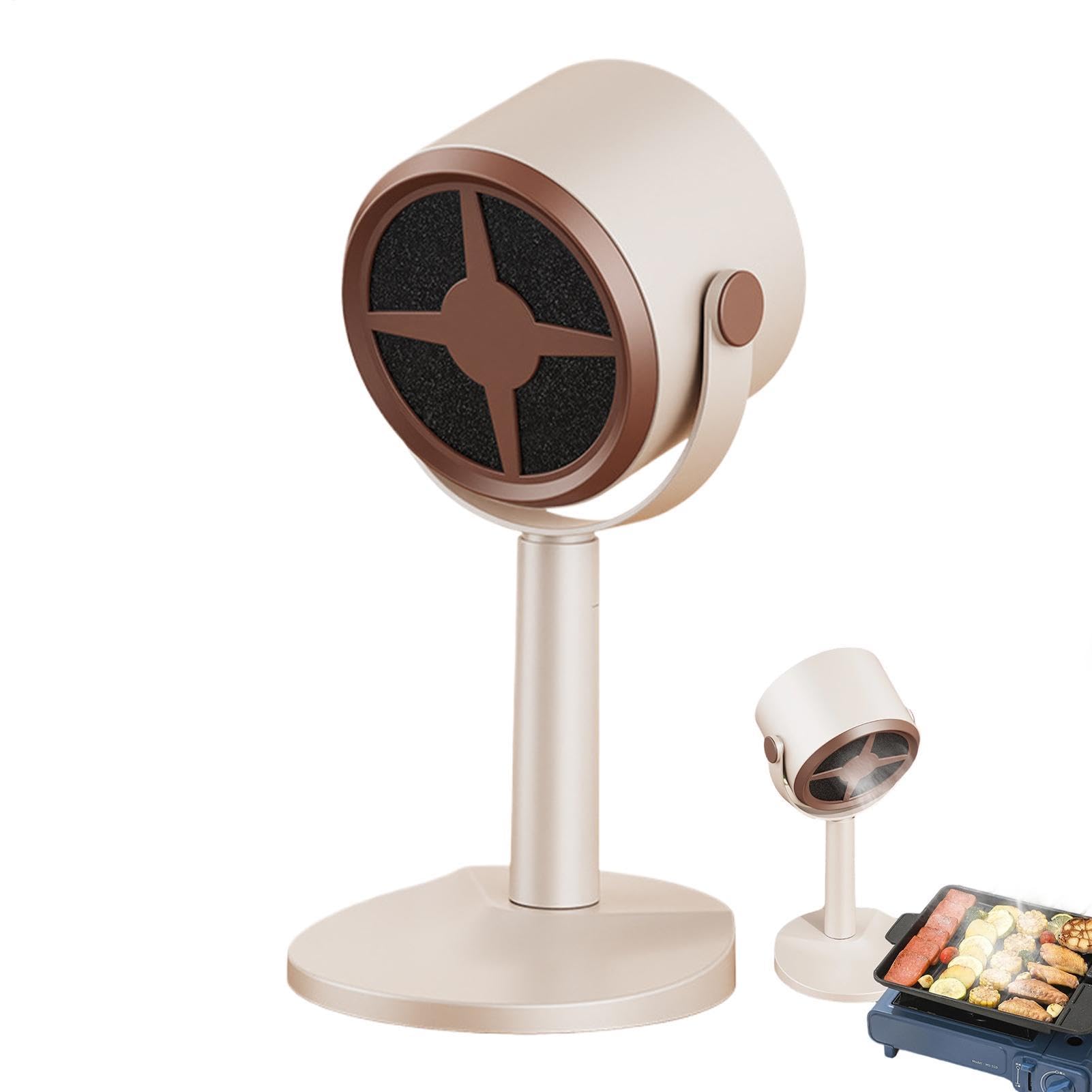 Ventilatore portatile con filtro estraibile, purificatore d'aria da tavolo