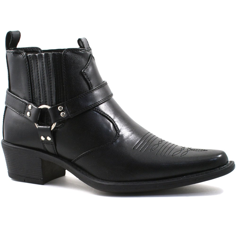 Us Messing Cuban Heel Steigbügel Western Kuh Stiefel