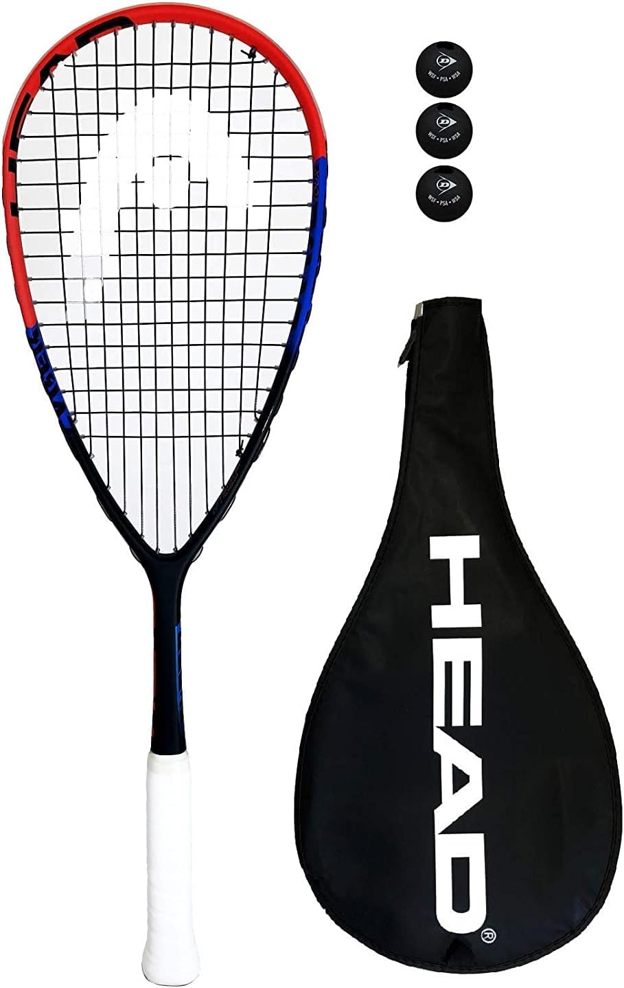 HEAD Cyber Tour Squash Racket inc 3 Squash Balls Amazon.co.uk Sports