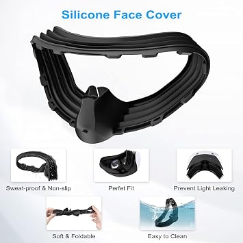 VR2 Silicone Protective Cover Set for PlayStation VR 2 Accessories