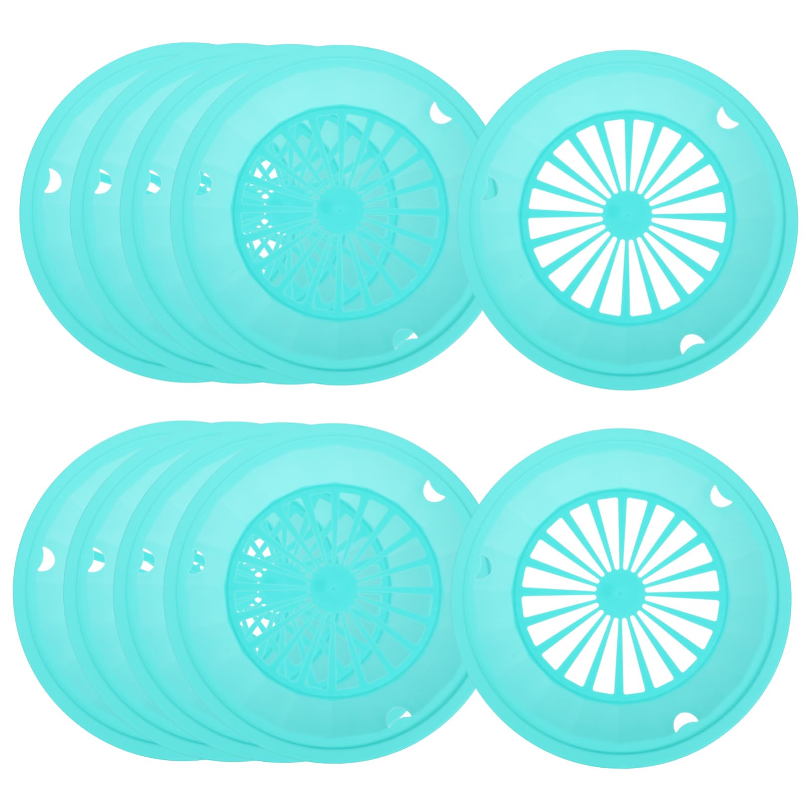 NAMOARLY Dinnerware Sets Bbq Paper Plate Holders Sturdy Plastic Picnic Supplies Random Color