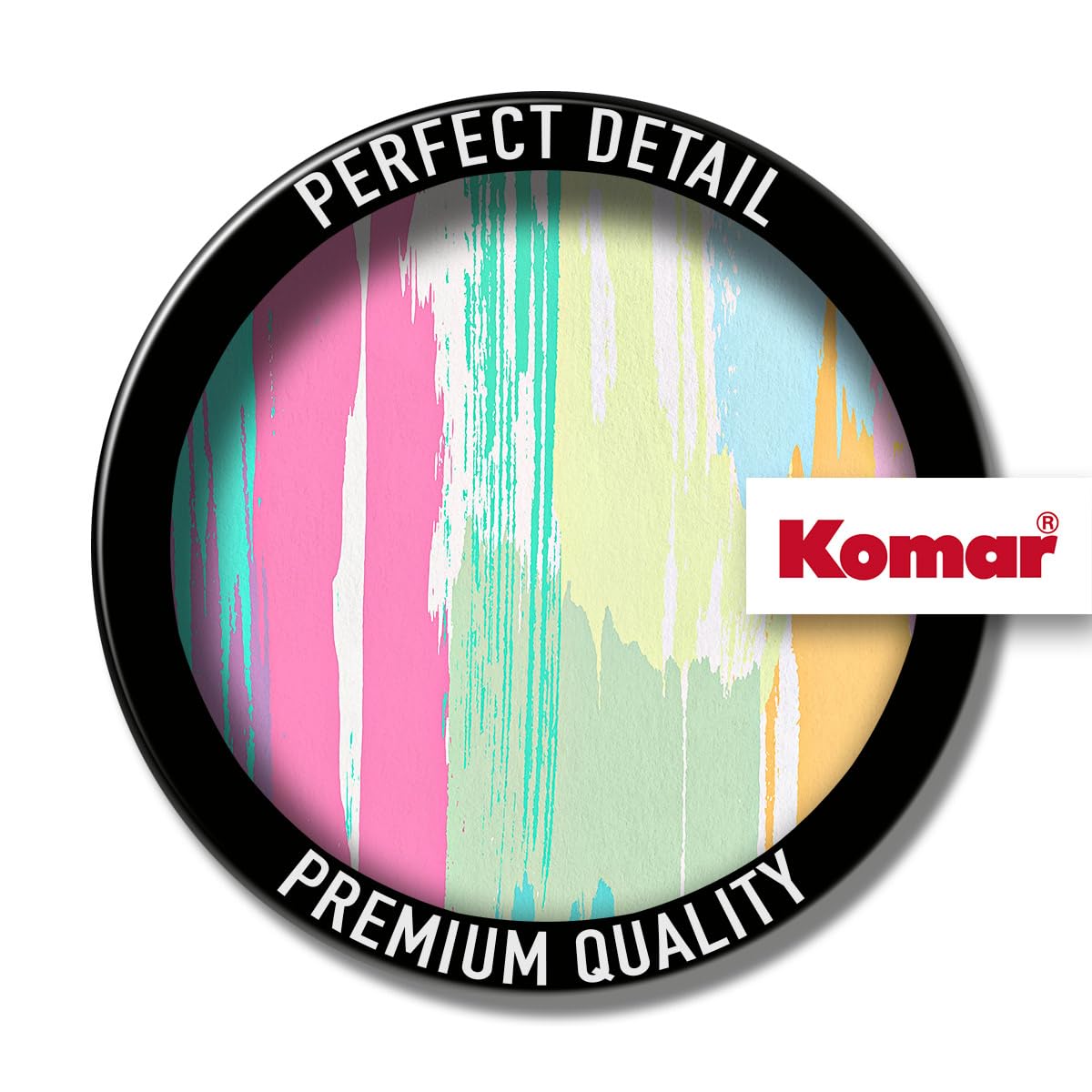Komar Non-Woven Photo Wallpaper - Colour Rain - Size 350 x 250 cm - Wallpaper, Wall Decoration, Living Room, Bedroom, Office - Image 3