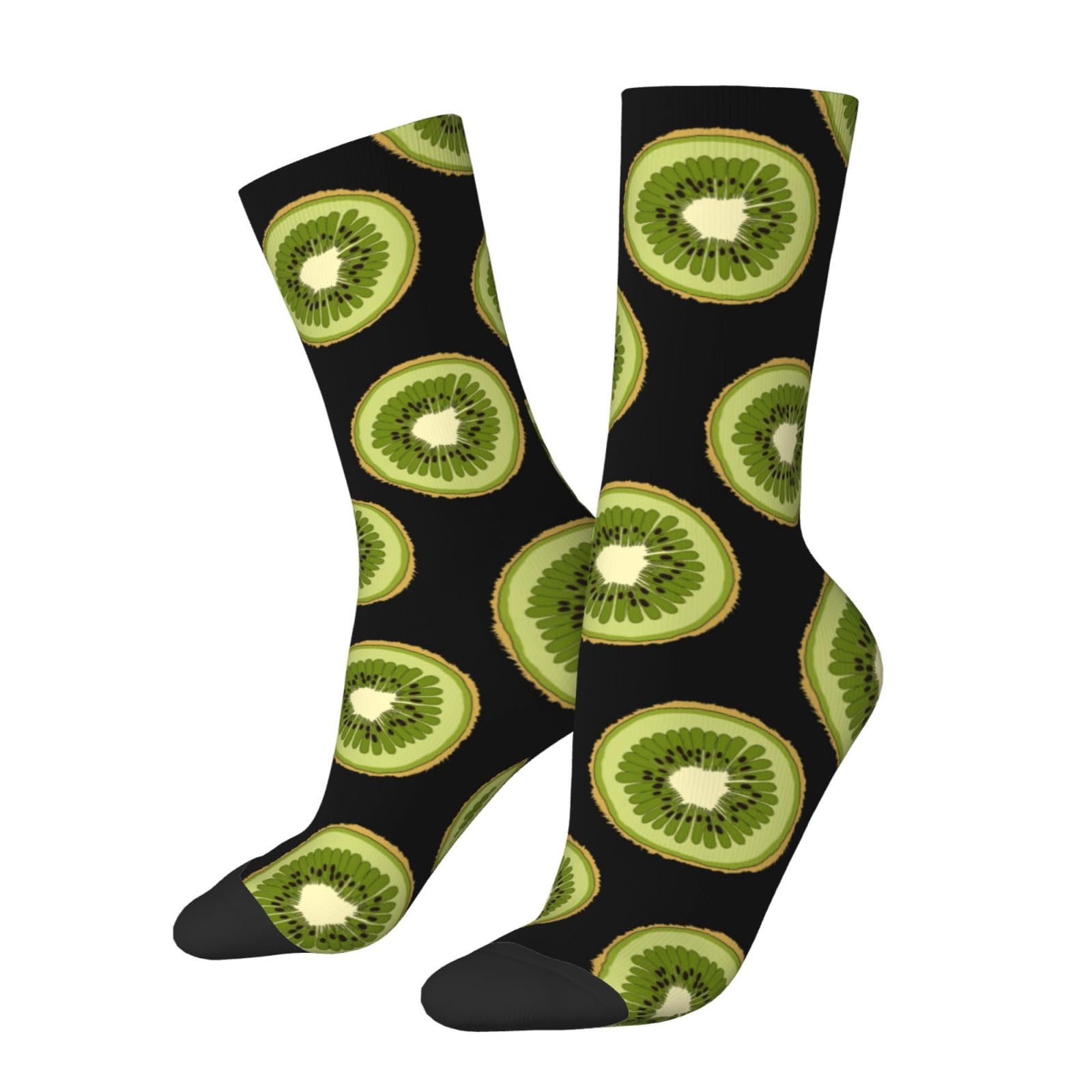 KWQDOZF Kiwi Socks Funny Novelty Crew Socks Gift for Men Women Teen