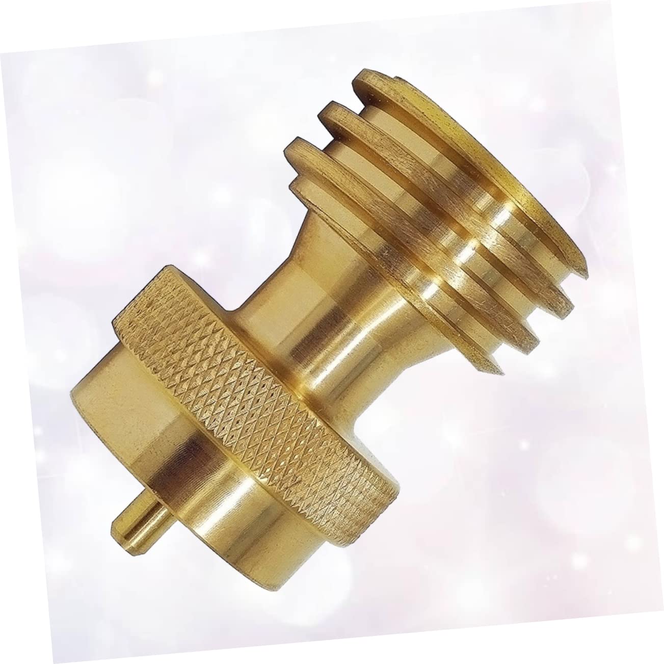 BESPORTBLE 2pcs Outdoor Gas Tank Transfer Joint Propane Tank Adapter Easy Install High Pressure Safety