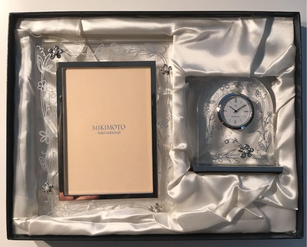 MIKIMOTO ミキモトフォトフレーム &置き時計 セット
