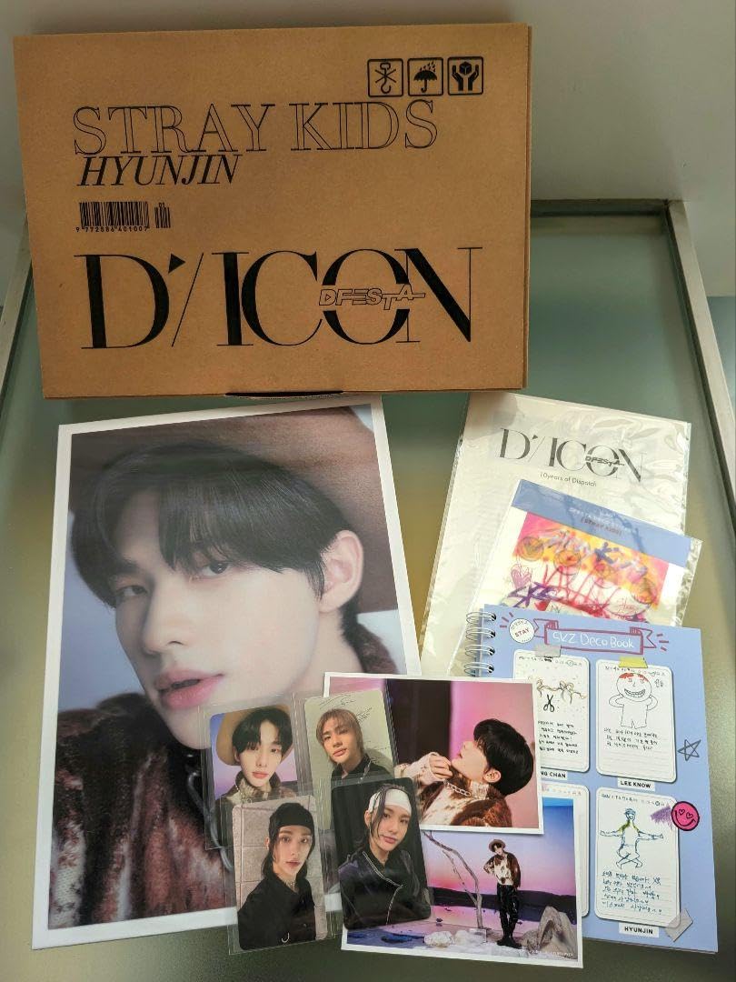 Hyun Jin Skiz DICON D'FESTA coffret photo idéal à offrir pour un anniversaire K-Pop