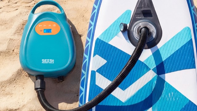 Amazon.com : Seesii Cordless Paddle Board Pump Electric