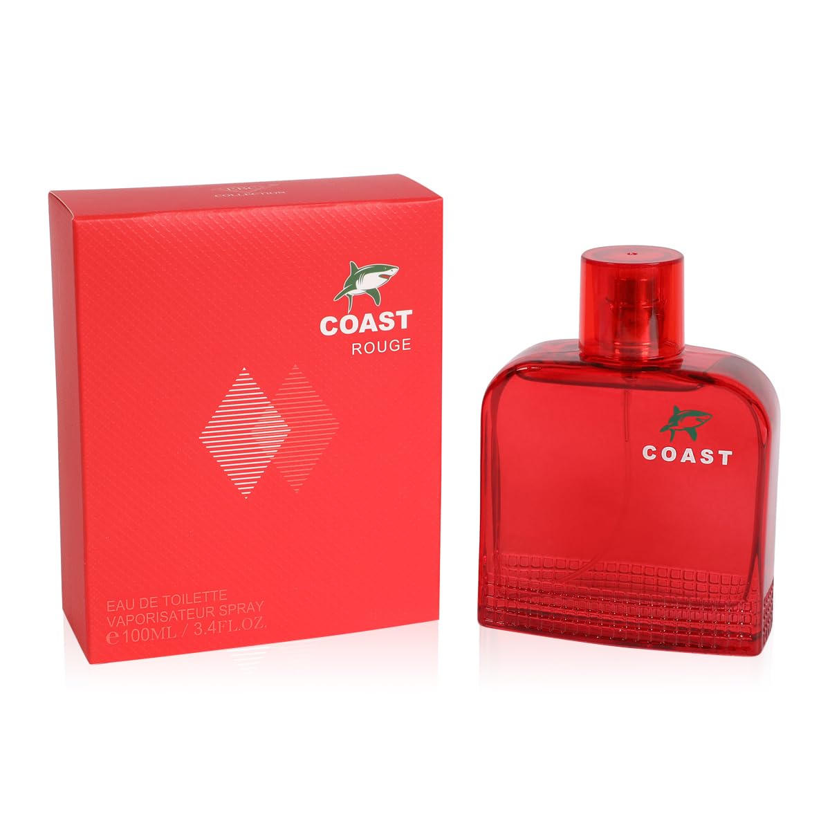 Coast Rouge Spray Cologne - Eau De Toilette for Men - 3.4 fl.oz