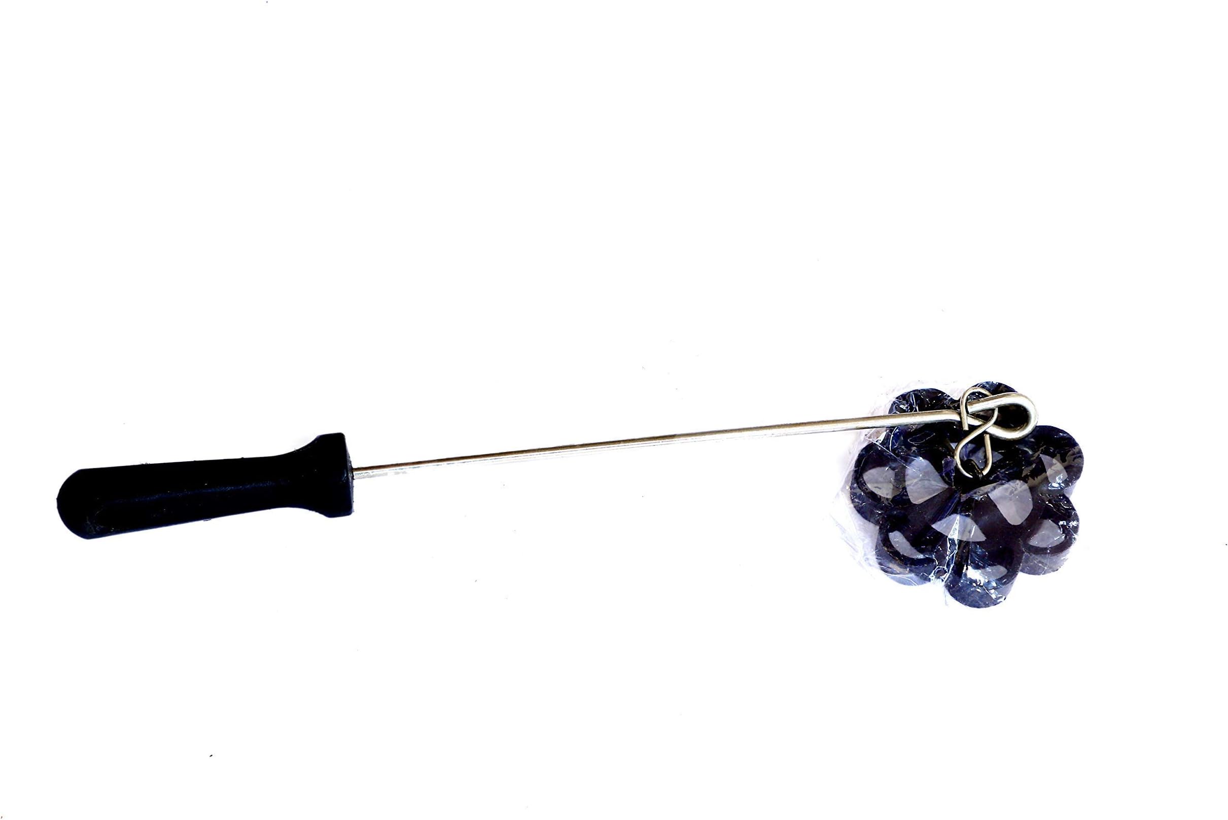 - Flora and CO Non Stick Aluminium Rose Cookie Maker Mould (Black, 1 Piece)