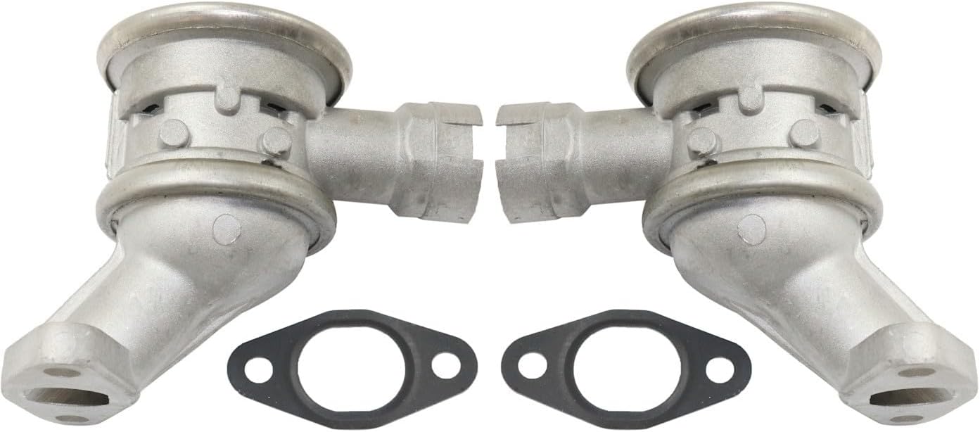 Replacement Air Inject Check Valve Pair fits BMW 545i / 645Ci 2004-2005 4.4L V8