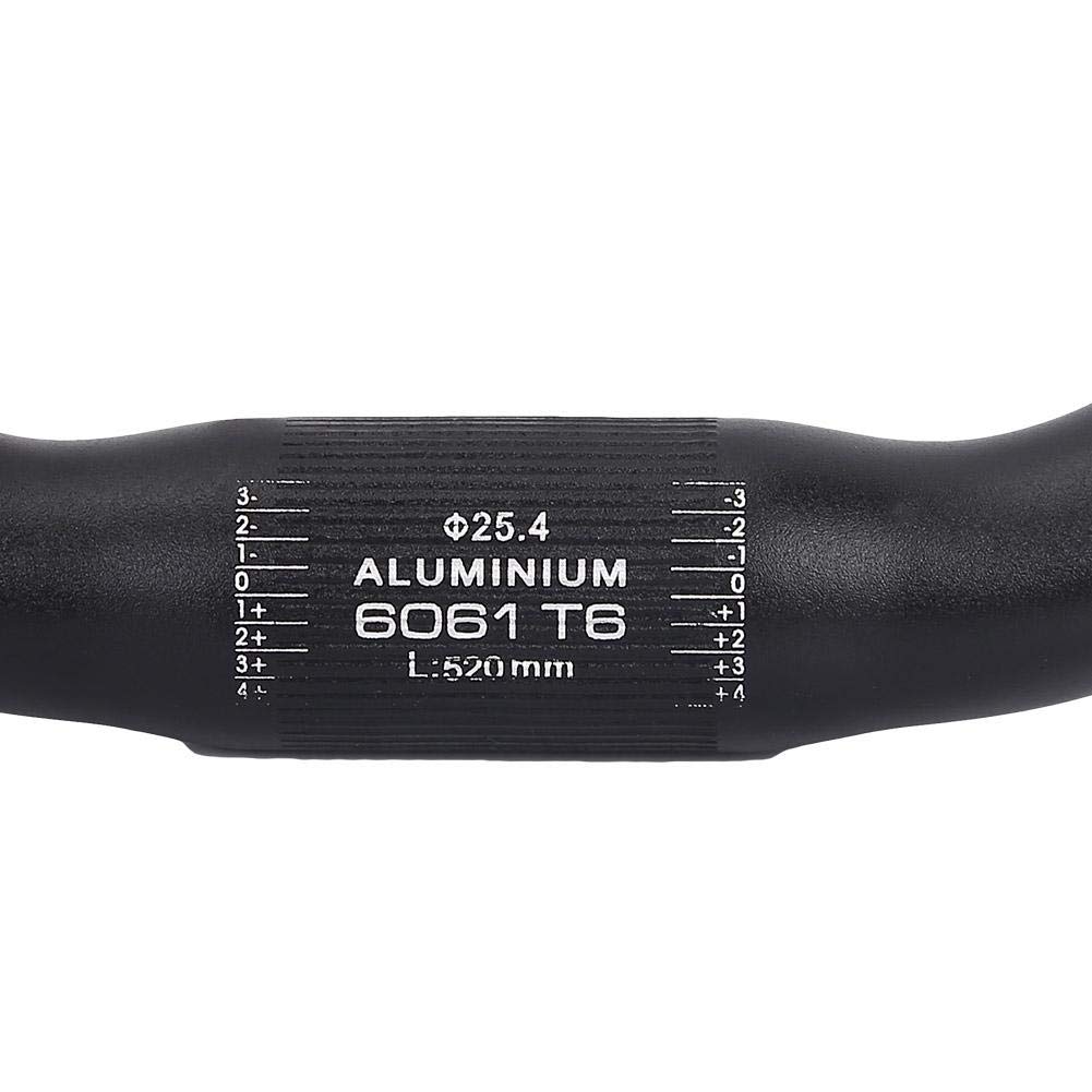 Guidon VTT Trek Icon Plat - 58 Cm, Diamètre 25.4 Mm, Aluminium Gris, Occasion Pour Descente/vintage