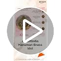 Image of eCraftIndia Panchmukhi Lord Hanuman Brass Idol Statue (BGO902)