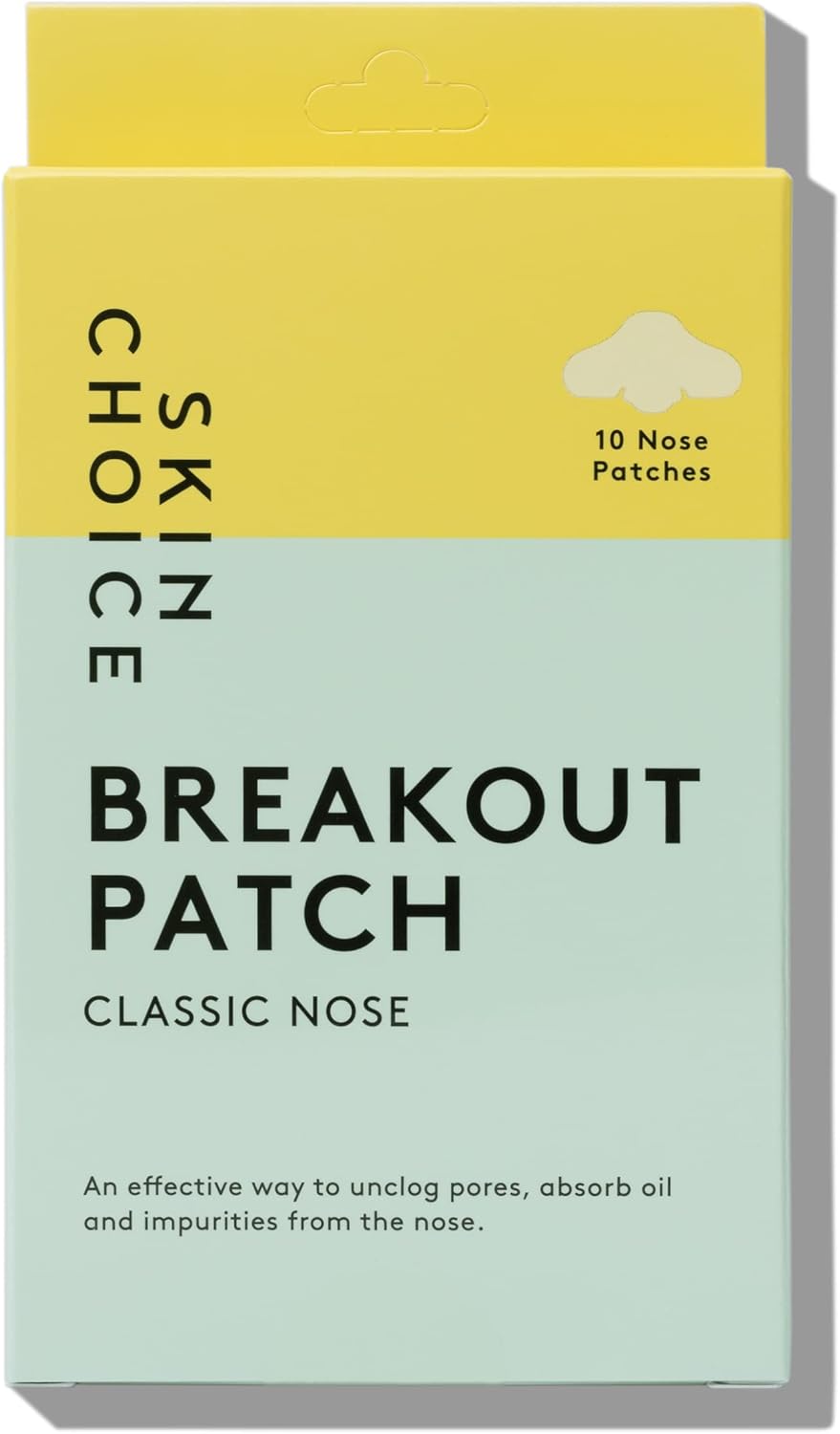 Nose Patch by SKINCHOICE Hydrocolloid Nose Pore Strips to Remove