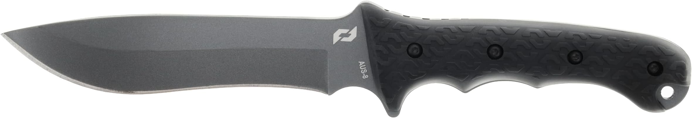 Delta Class Reckon Tini Fixed Blade with 1095 High Carbon Steel Blade, 6.4in Fixed Blade for Buschcrafting, EDC