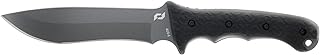 Schrade Delta Class Reckon Tini Fixed Blade with 1095 High Carbon Steel Blade, 6.4in Fixed Blade for Buschcrafting, EDC - Schrade