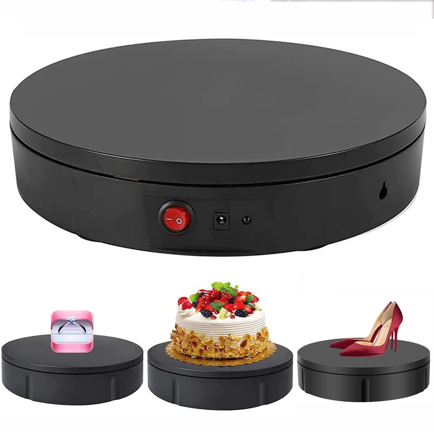 Base Girevole 360° - 2 Pezzi, Portata 15kg, Per Monitor, TV, Altoparlanti - Foto 11