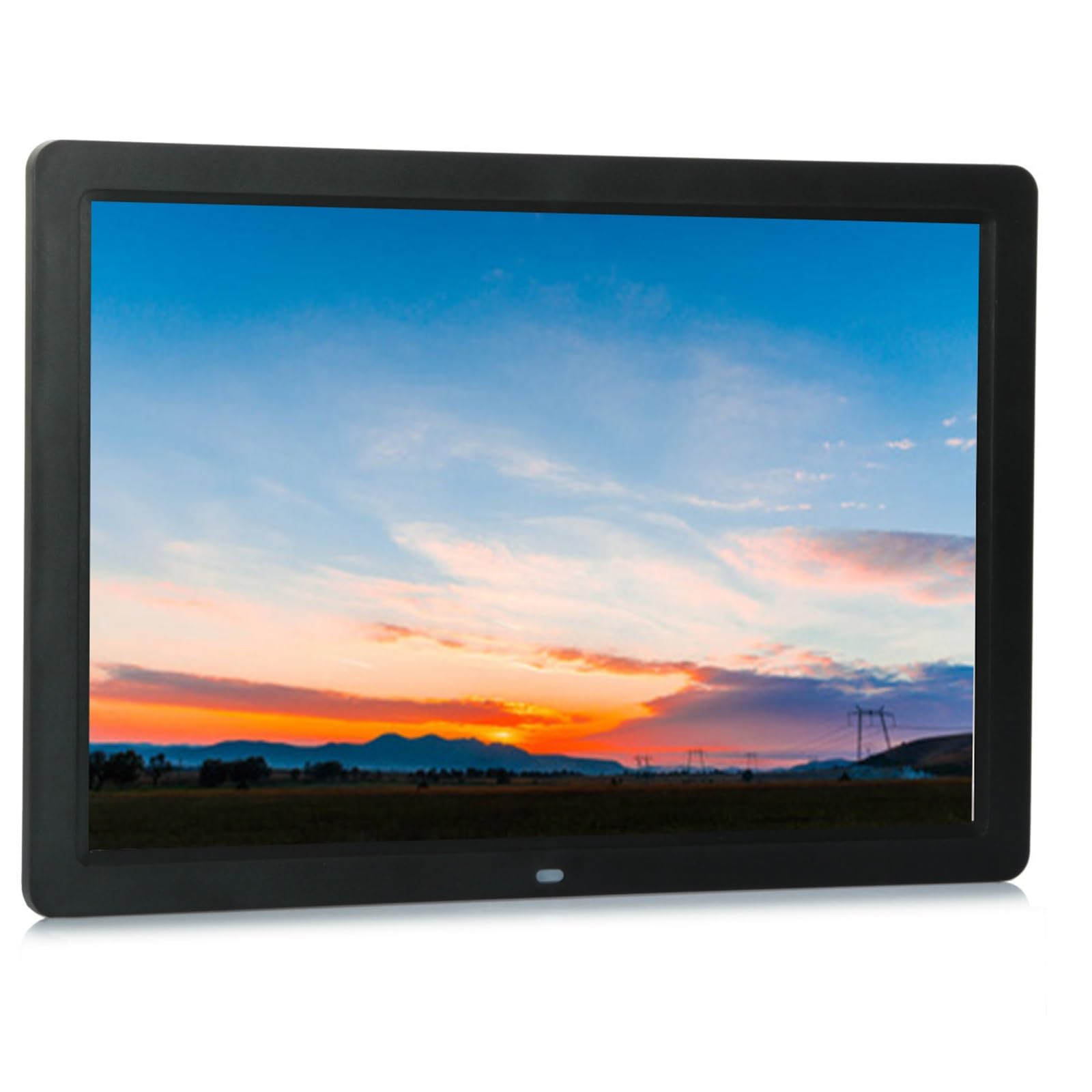 MYUYEE 15-Inch Multifunctional Led Digital Photo Frame - Electronic Photo Album And Video Advertising Machine (Black)