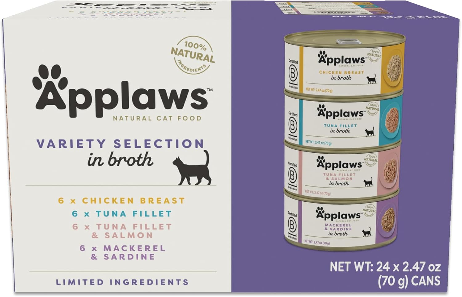 Applaws Natural Wet Canned Cat Food