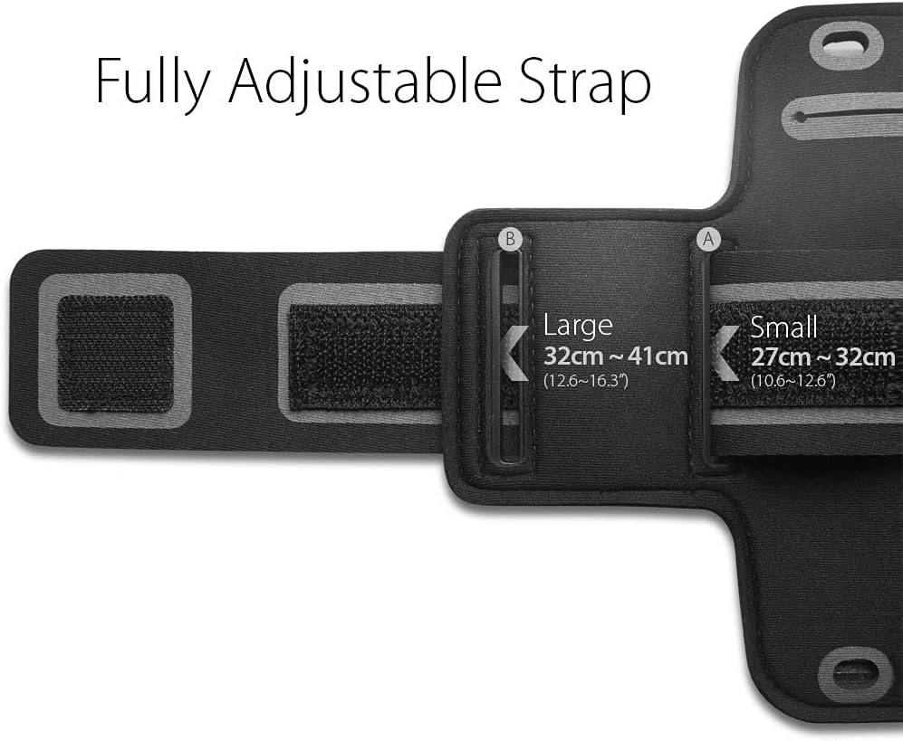 Spigen Sports Armband 6 inch for iPhone X / 8 Plus / 7 Plus/Galaxy S9 / S9 Plus / S8 / S8 Plus/Google Pixel XL/LG G6