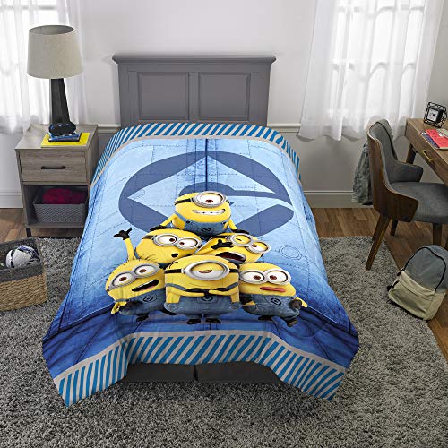 Franco Kids Bedding Comforter, Twin/Full, Minions #TOP30