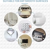 Vista 7 de Art3d 10-Sheet Peel and Stick Backsplash Metal Mosaic Tiles for Kitchen Wall Decor, Stick on Aluminum Composite Tiles Stikers, Silver Windmill