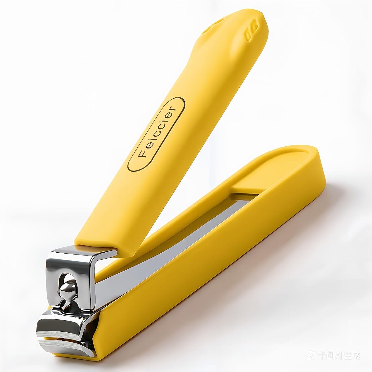 Nail Clippers, Ultra Sharp Fingernail Clippers with Non-Slip Handle | Professional Anti-Splash Premium Stainless Steel Nail Clippers for Men and Women, Nail Trimmers, Nail Cutter, Pedicure Tools