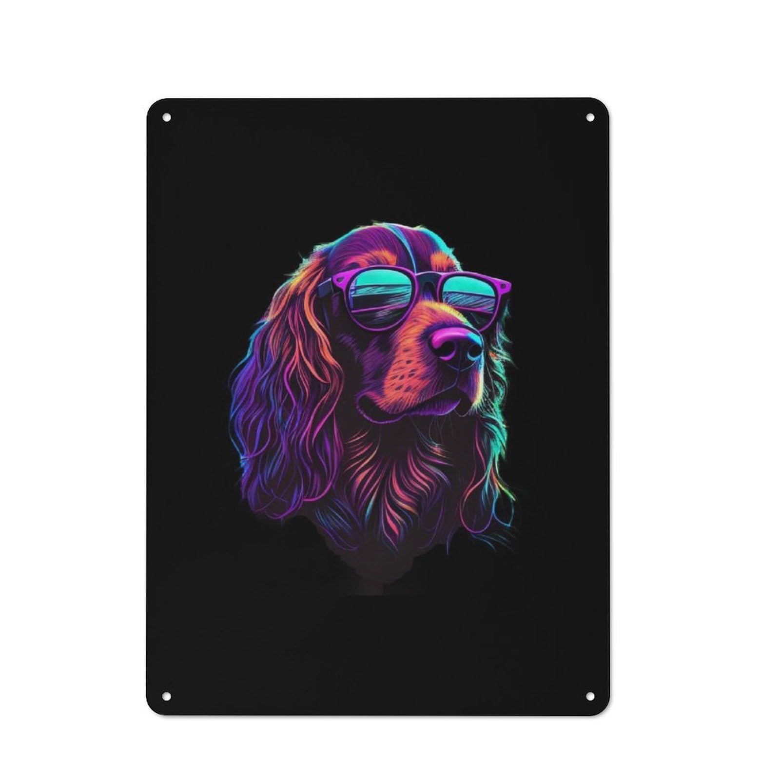 Junmoney Irish Setter Vintage Tin Sign 40X30cm With For Dining Room Or Kitchen, For Dining Room Decor Fans
