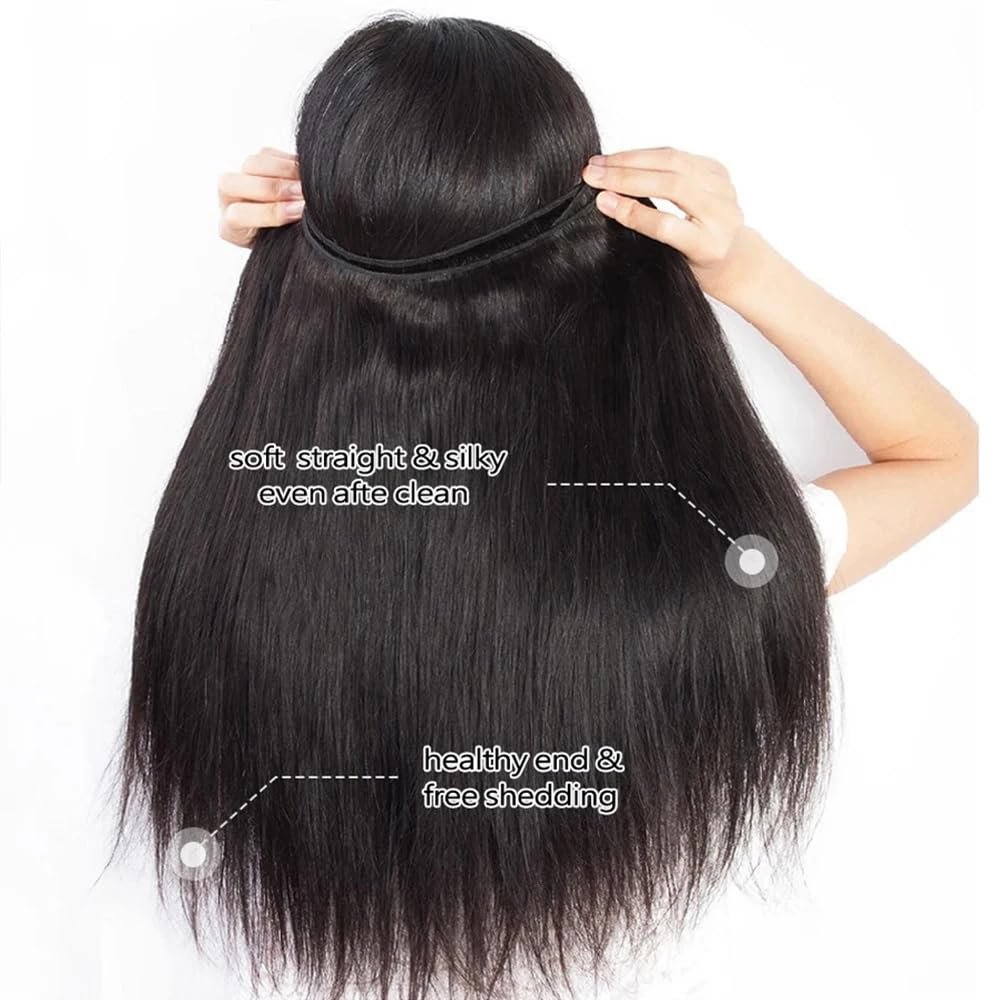 12A Brazilian Virgin Human Hair Straight Bundles