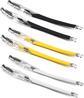 ブラック/イエロー/ホワイト ゴム 交換用透明フレームレッグ 為に Oakley Crosslink Sweep/Switch メガネフレーム