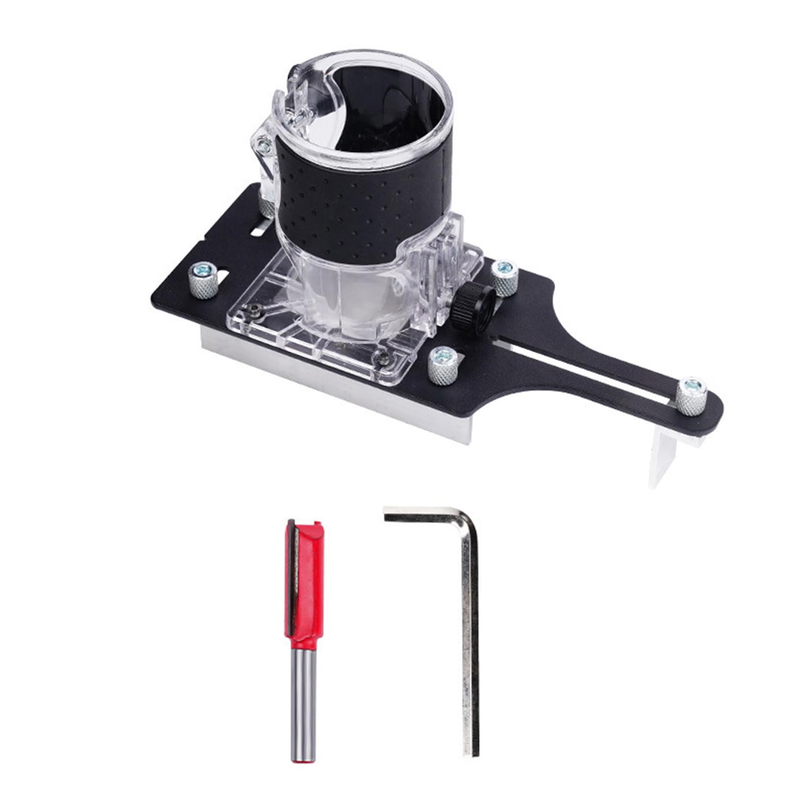 Kaccde Set With Limiter 1 Combination Grooving Aid And Positioner Accuracy Guide Variable Fence Setting 10 40Mm For Wood Project Slotting Aid