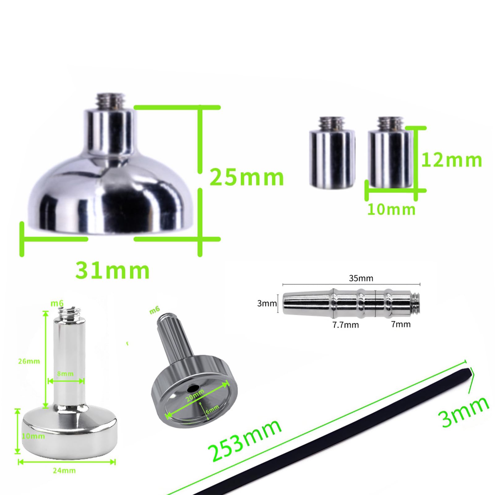 Petite cage à pénis Sex toy Chastity Cage pour homme avec 4 anneaux péniens Cage à pénis creuse et aérée pour SM fétichisme, jeux de bondage Ceinture de chasteté Produits pour adultes (Black,B)