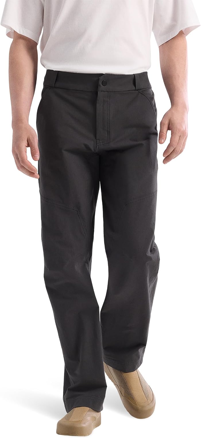 Мужские брюки Arc'teryx Cronin Cotton, цвет: Чёрный — фото 1
