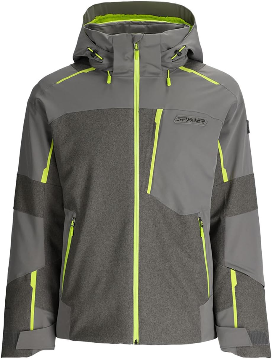 Spyder M LEADER JKT (Men's), Storm Melange, X-Large