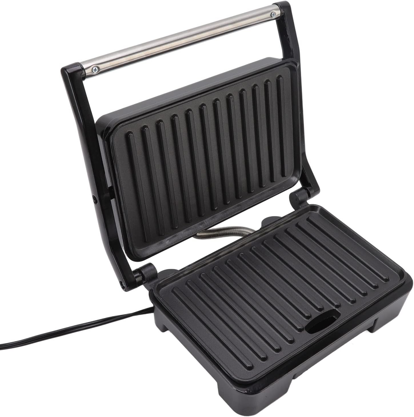 Panini Press Grill, 850W Sandwich Maker with Non Stick Coated Plates, Panini Press
