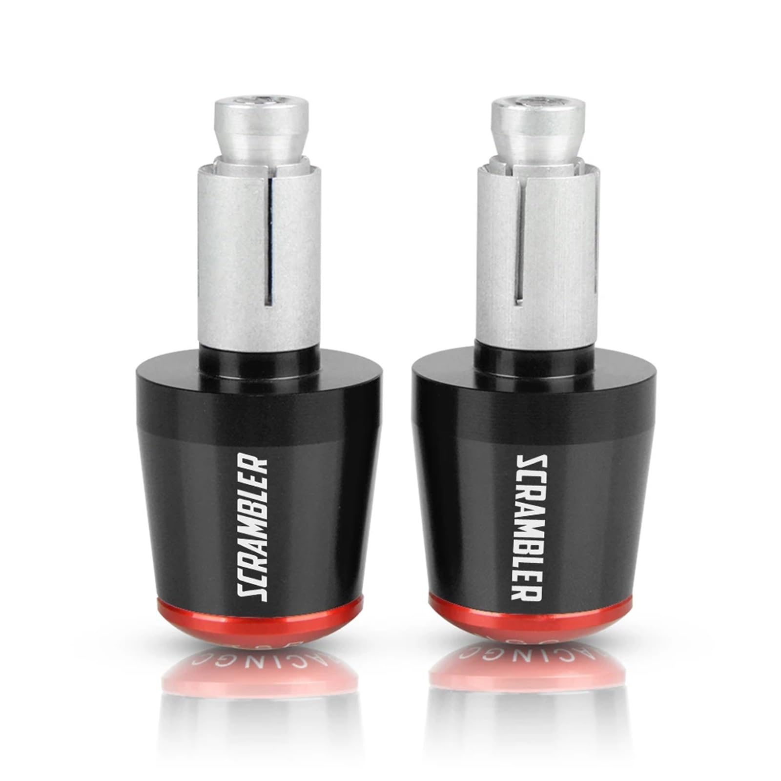 Bouchons de guidon 22mm en alu pour valoriser votre Ducati Scrambler 1100