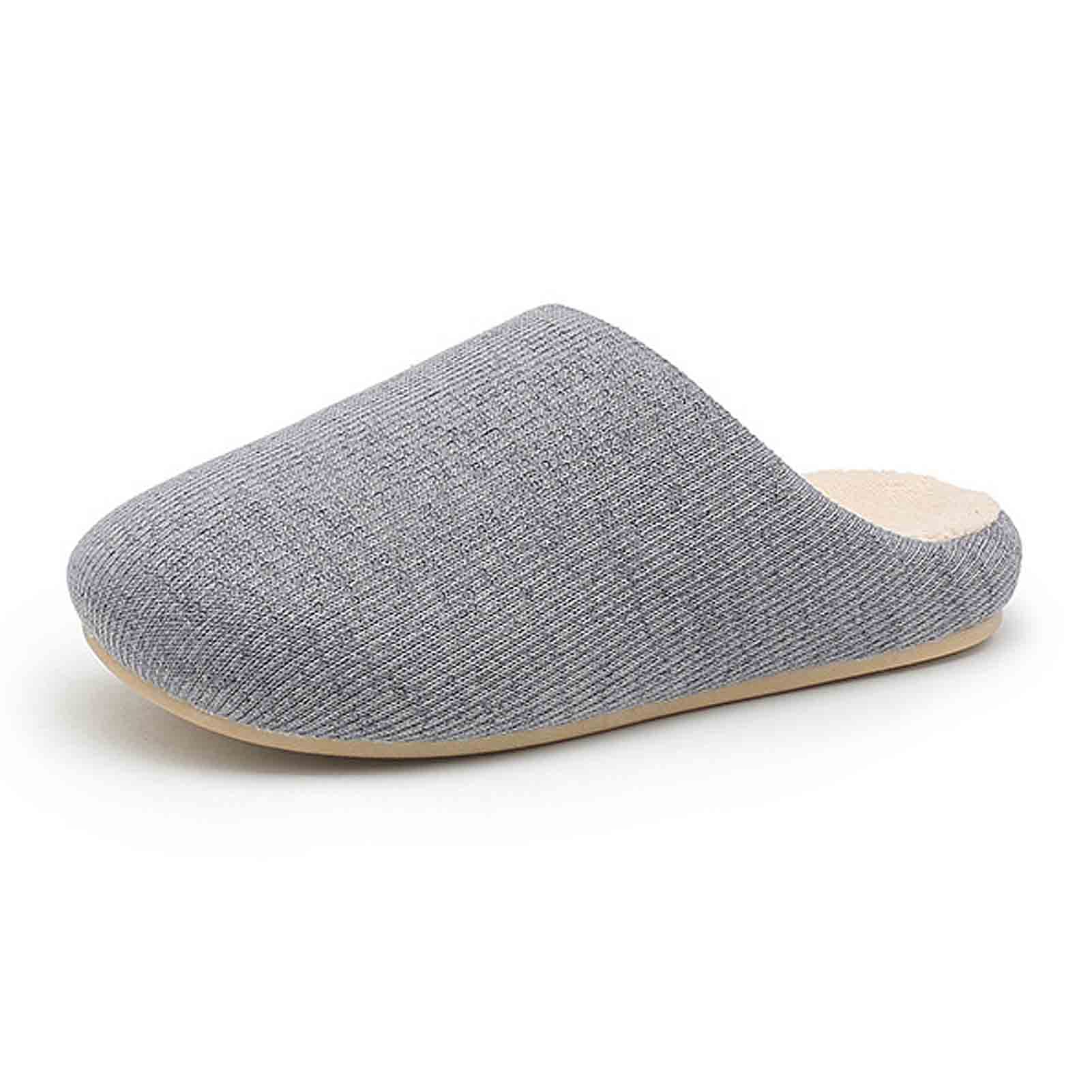 Mousse à mémoire de forme pour ces pantoufles d'hiver chaudes qui soulagent les pieds fatigués