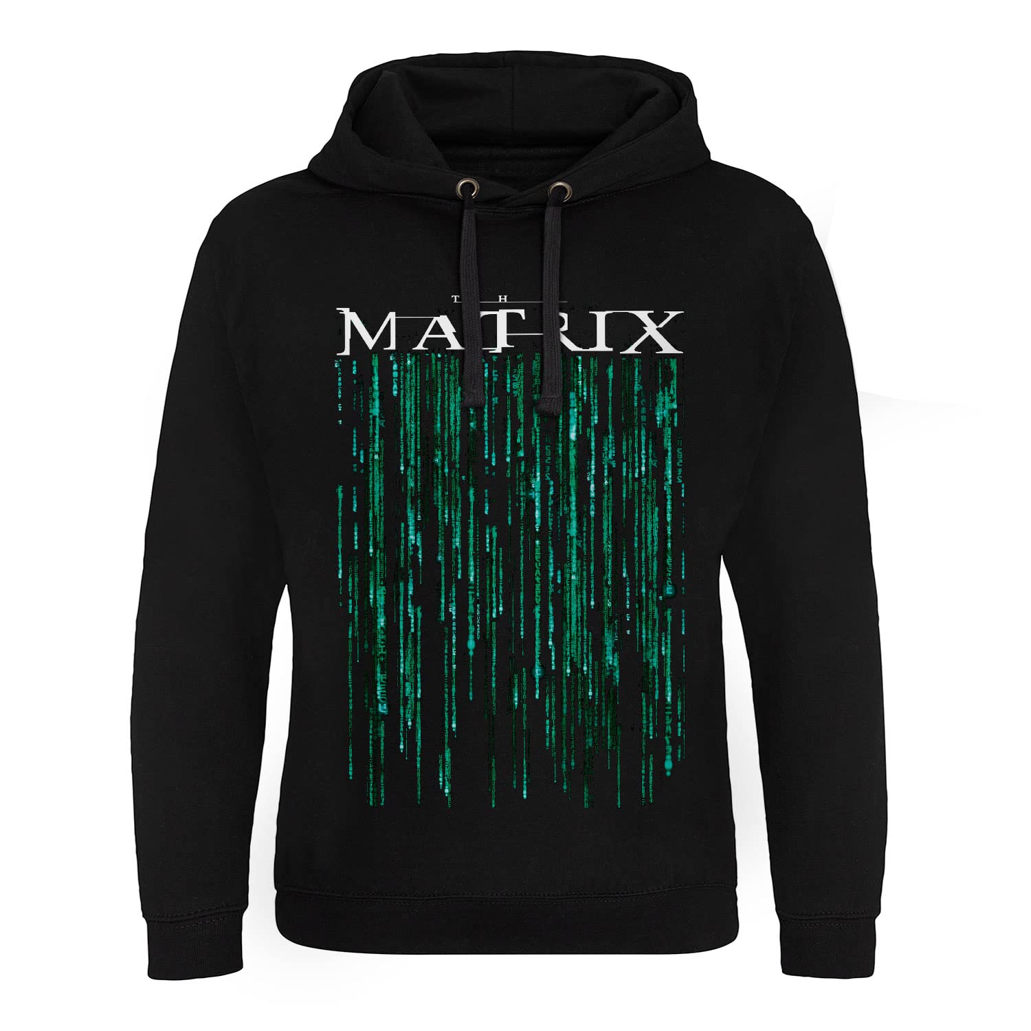 The Matrix Unisex Black Officially Licensed Epic Hoodie (Black), Medium