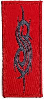 Men's Slipknot Black Tribal Sigil Woven Patch