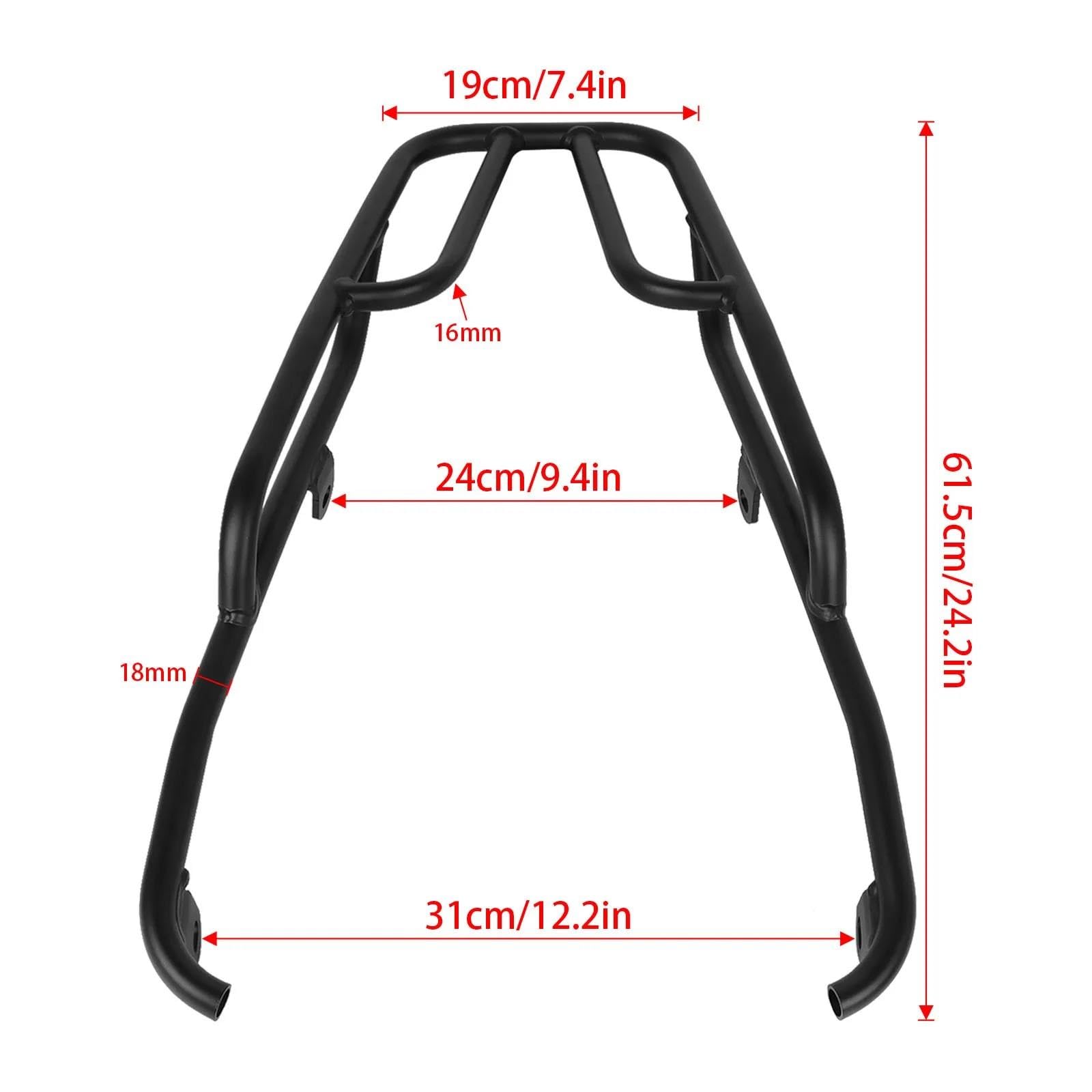 Portapacchi per moto Accessori Per Moto Per Honda GB350S CB350RS 2022-2025 2024 2023 Portapacchi Posteriore