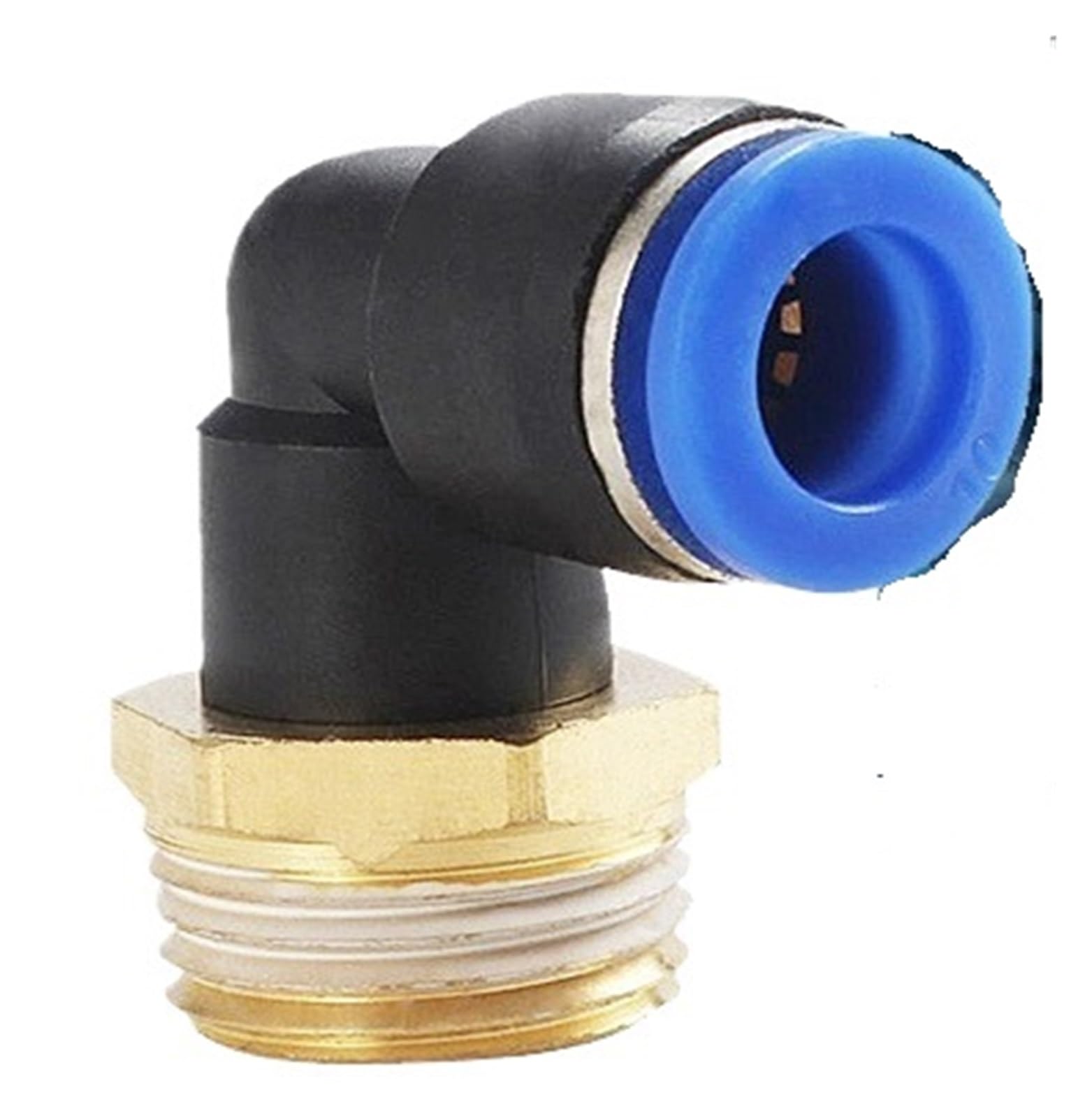 50 raccordi pneumatici PL6-02 PL8-02 PL6-01, connettori a innesto rapido da 1/8", 1/4", 3/8", filettatura maschio-4 6 8 10 12 mm tubo dell'aria (PL10-02)